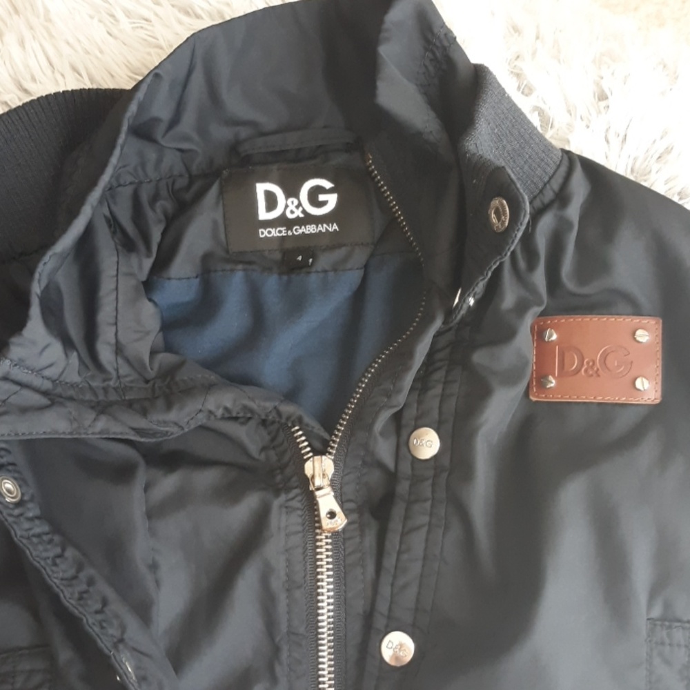 Sale🏷Dolce and Gabbana Boy's Size 4 Navy Blue Jacket
